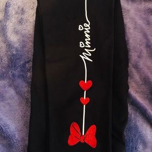 Minnie Mouse leggings size xl